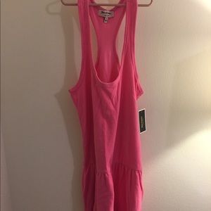 Juicy couture swim terry cloth racer back coverup